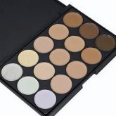 Paleta 15 cores de corretivos e bases