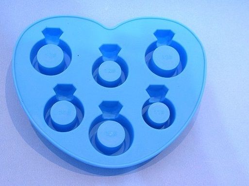 Forma de silicone (Coração)